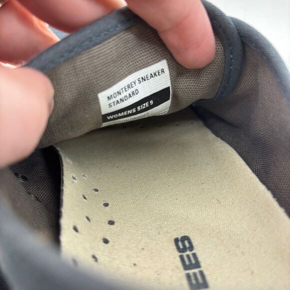 SeaVees monetary standard Blue and Cream Canvas Sneakers women’s 9 cotton - Picture 5 of 11